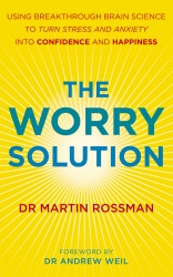 Book cover of The Worry Solution by Martin Rossman