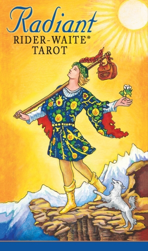 Book cover of Radiant Rider-Waite Tarot Deck by A.E. Waite