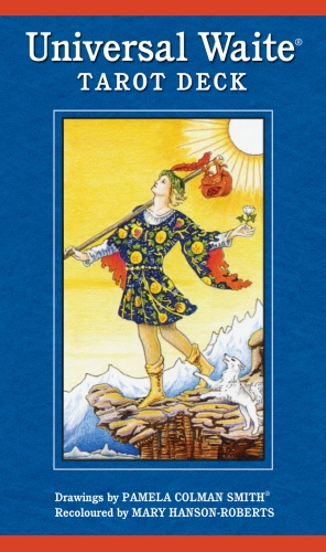 Book cover of Universal Waite Tarot Deck by A.E. Waite