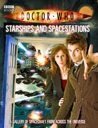 Book cover of Doctor Who: Starships and Spacestations by Justin Richards