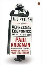 Book cover of The Return of Depression Economics by Paul Krugman