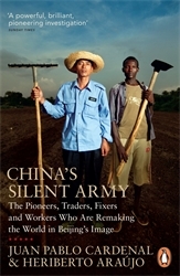 Book cover of China's Silent Army by Juan Pablo Cardenal, Heriberto Araújo