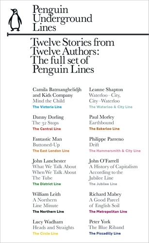 Book cover of Twelve Stories from Twelve Authors: Penguin Underground Lines