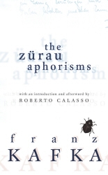 Book cover of The Zurau Aphorisms by Franz Kafka
