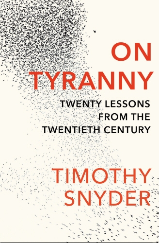 Book cover of On Tyranny by Timothy Snyder