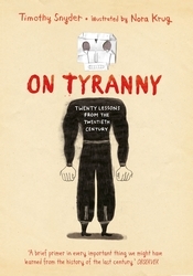 Book cover of On Tyranny Graphic Edition by Timothy Snyder