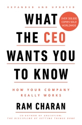 Book cover of What the CEO Wants You to Know by Ram Charan