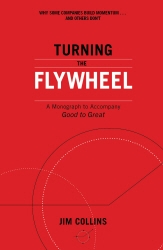 Book cover of Turning the Flywheel by Jim Collins