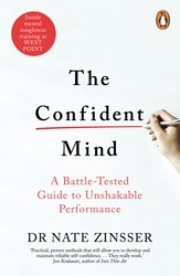 Book cover of The Confident Mind by Nathaniel Zinsser