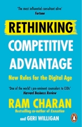 Book cover of Rethinking Competitive Advantage by Ram Charan