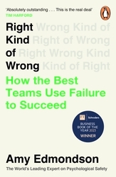 Book cover of Right Kind of Wrong by Amy Edmondson