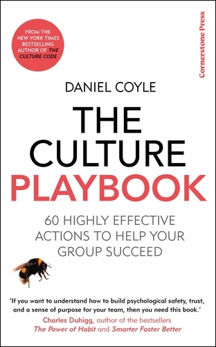 Book cover of The Culture Playbook by Daniel Coyle