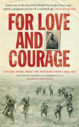 Book cover of For Love and Courage by E. W. Hermon
