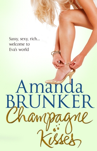 Book cover of Champagne Kisses by Amanda Brunker