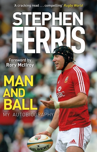 Book cover of Man and Ball by Stephen Ferris