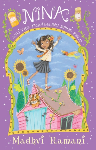 Book cover of Nina and the Travelling Spice Shed by Madhvi Ramani
