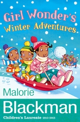 Book cover of Girl Wonder's Winter Adventures by Malorie Blackman