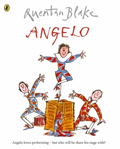 Book cover of Angelo by Quentin Blake