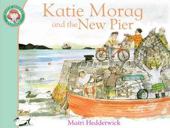 Book cover of Katie Morag and the New Pier by Mairi Hedderwick