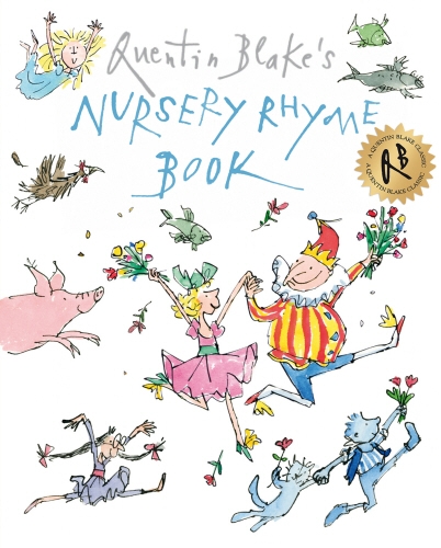 Book cover of Quentin Blake's Nursery Rhyme Book by Quentin Blake