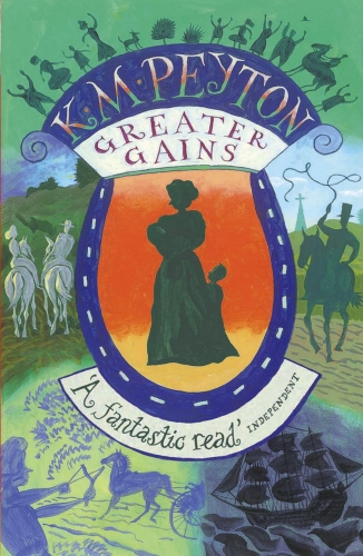 Book cover of Greater Gains by K M Peyton