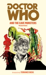 Book cover of Doctor Who and the Cave Monsters by Malcolm Hulke