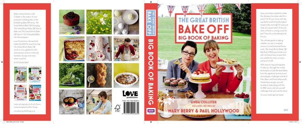 Book cover of Great British Bake Off: Big Book of Baking by Linda Collister