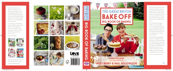 Book cover of Great British Bake Off: Big Book of Baking by Linda Collister