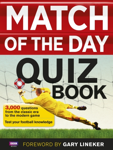 Book cover of Match of the Day Quiz Book