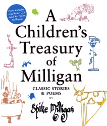 Book cover of A Children's Treasury of Milligan by Spike Milligan