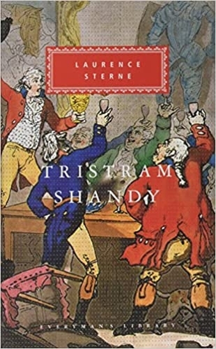 Book cover of Tristram Shandy by Laurence Sterne