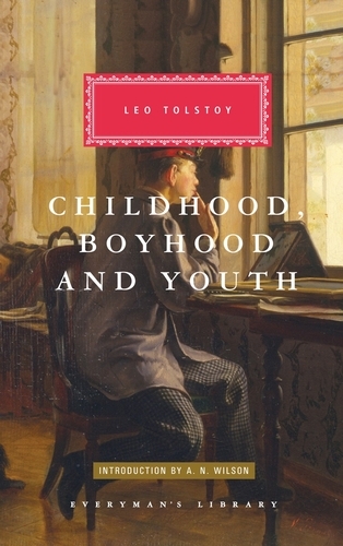Book cover of Childhood, Boyhood And Youth by Leo Tolstoy