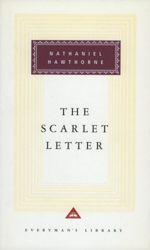 Book cover of The Scarlet Letter by Nathaniel Hawthorne