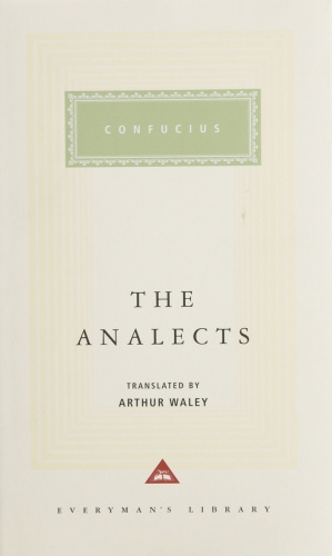 Book cover of The Analects by Confucius