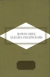 Book cover of Roman Odes, Elegies & Epigrams