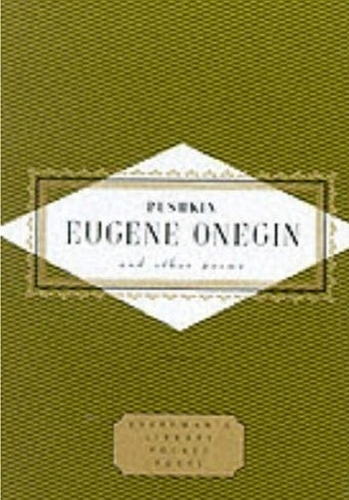 Book cover of Pushkin Eugene Onegin And Other Poems by Alexander Pushkin