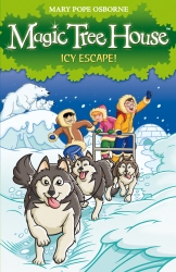 Book cover of Magic Tree House 12: Icy Escape! by Mary Pope Osborne