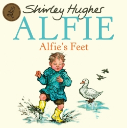 Book cover of Alfie's Feet by Shirley Hughes
