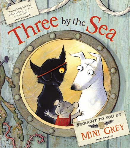 Book cover of Three By the Sea by Mini Grey