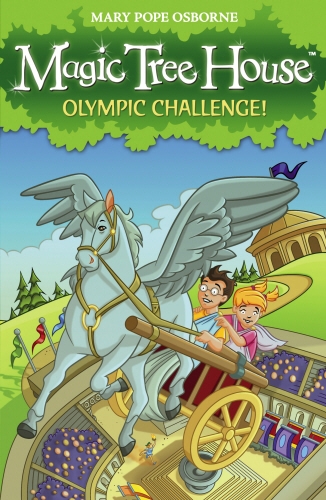 Book cover of Magic Tree House 16: Olympic Challenge! by Mary Pope Osborne