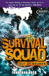 Book cover of Survival Squad: Out of Bounds by Jonathan Rock