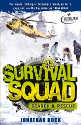 Book cover of Survival Squad: Search and Rescue by Jonathan Rock