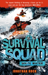 Book cover of Survival Squad: Whitewater by Jonathan Rock