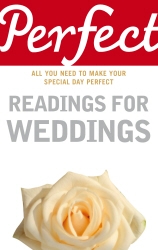Book cover of Perfect Readings for Weddings by Jonathan Law