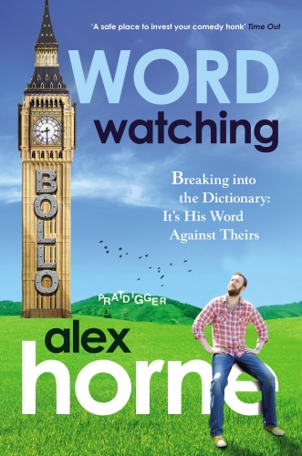 Book cover of Wordwatching by Alex Horne