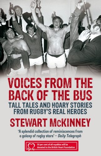 Book cover of Voices from the Back of the Bus by Stewart McKinney