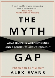 Book cover of The Myth Gap by Alex Evans