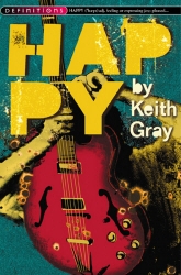 Book cover of Happy by Keith Gray
