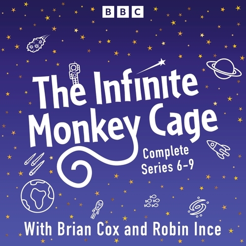 Book cover of #2 - The Infinite Monkey Cage by Brian Cox, Robin Ince