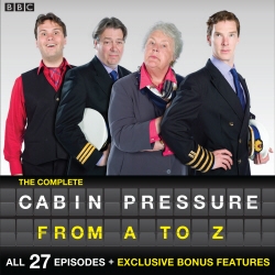 Book cover of Cabin Pressure: A-Z by John Finnemore